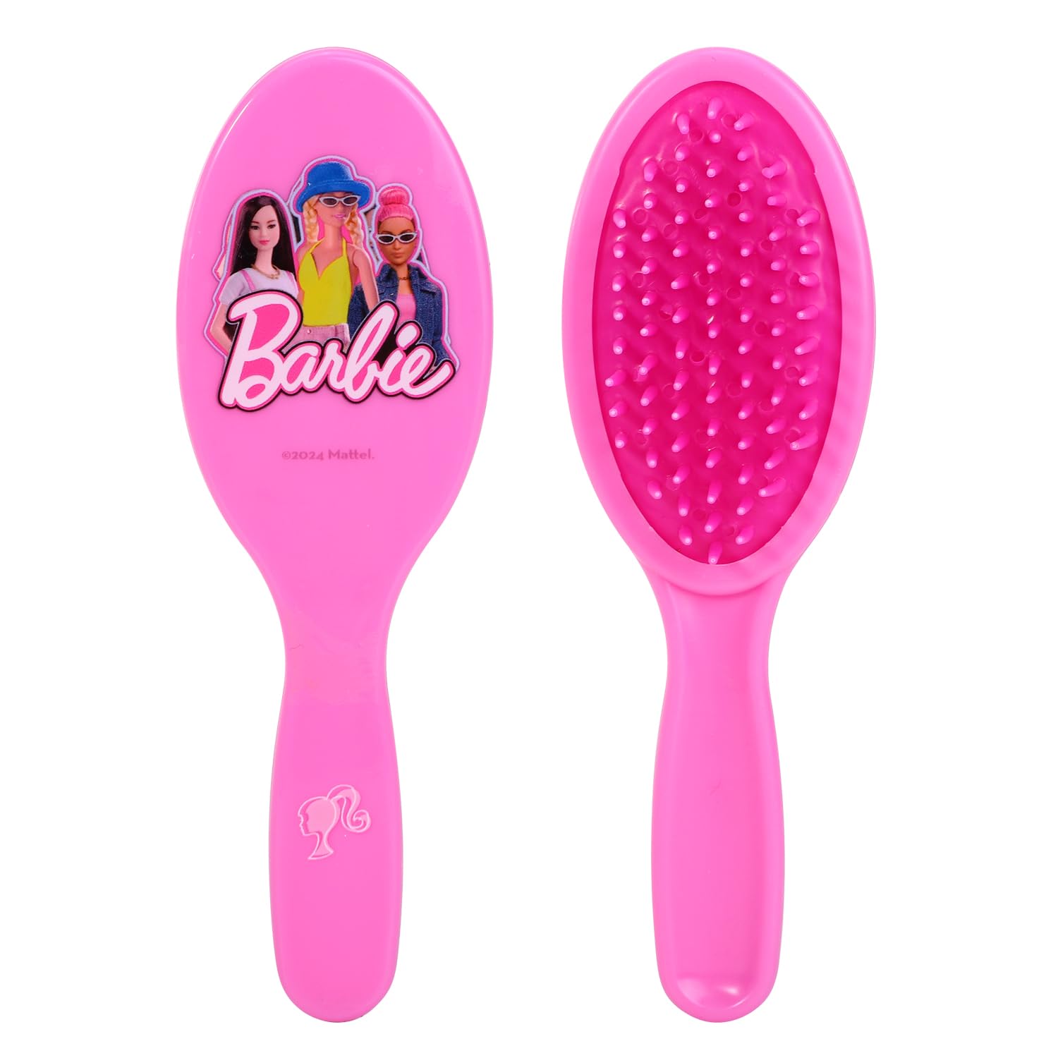 Barbie 11pcs Girls Kids Childrens Hair Accessories Clips Comb Bands and Beauty Set, Multicolor, 23.5X18.5X3.2 Cm - Image 4