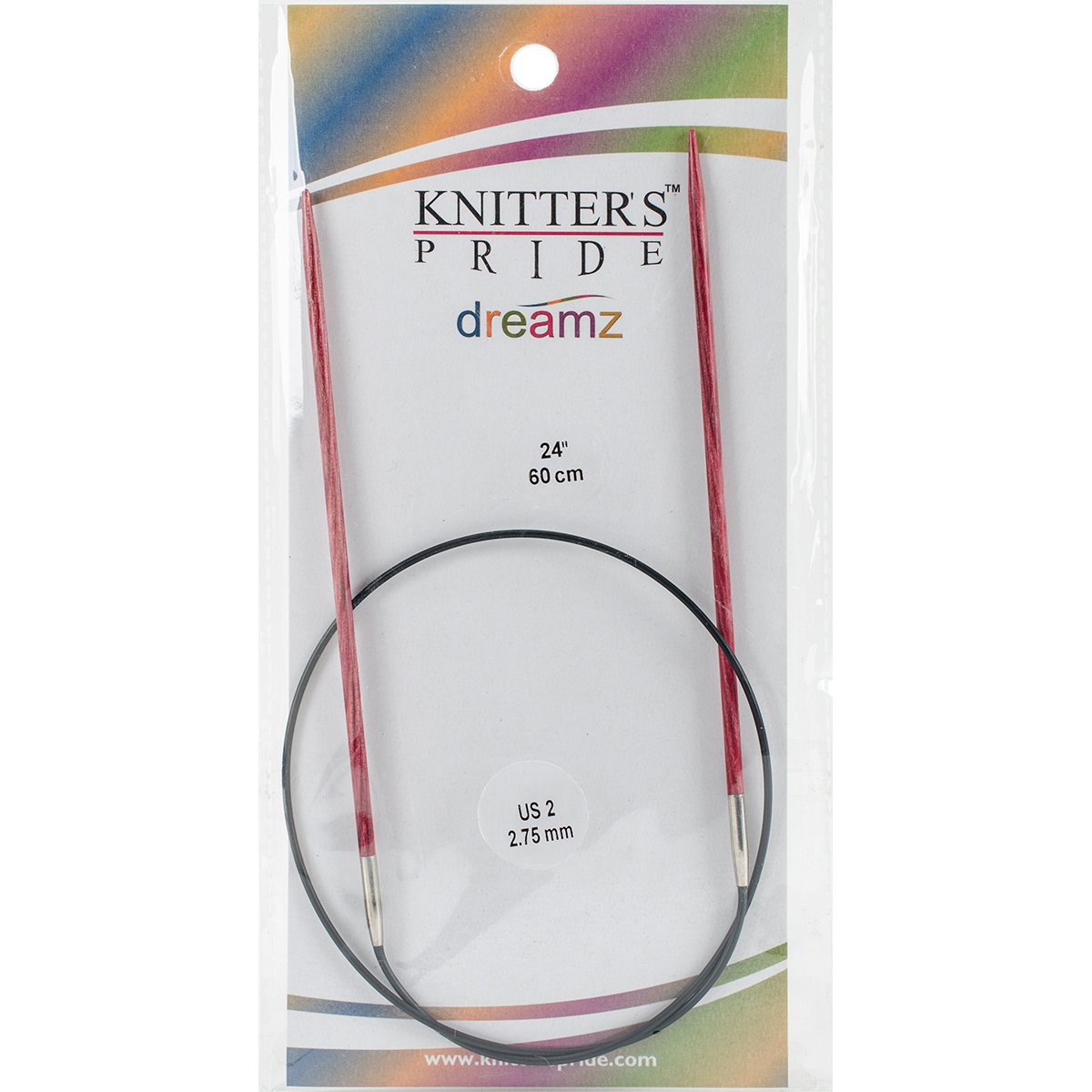 Knitter's PrideDreamz Fixed Circular Needles 24", Size 2/2.75mm