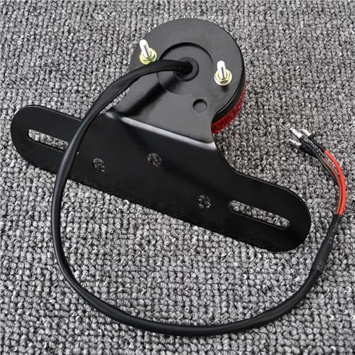 Luz trasera de freno para motocicleta Sportster y Bobber estilo Chopper customizada 6