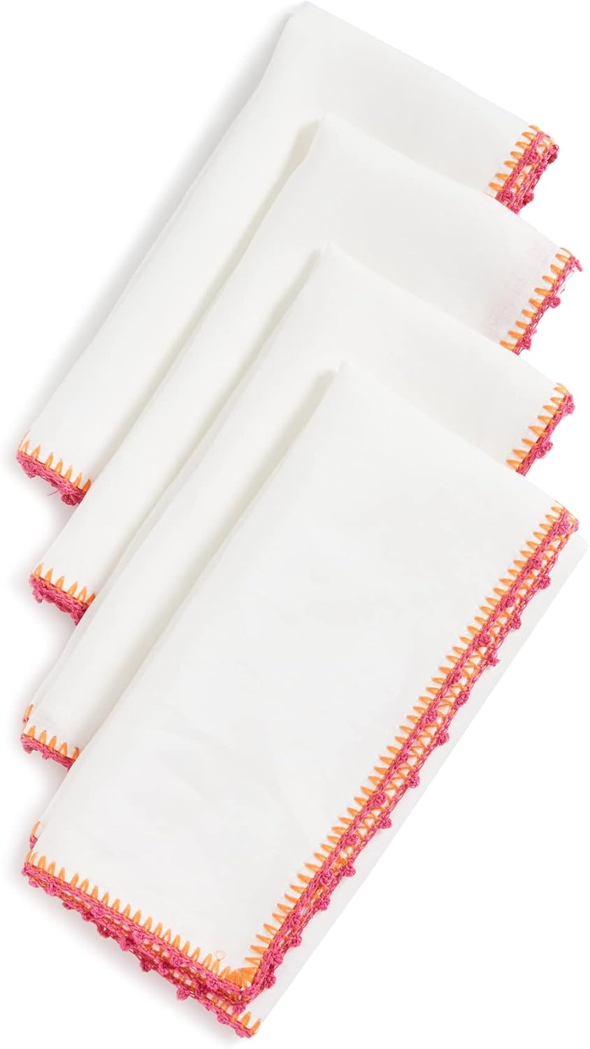 Kim Seybert Knotted Edge Napkin Set