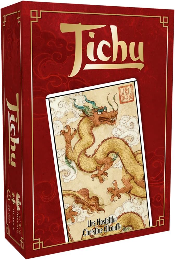 Tichu - Jeu de cartes - Jeu de plis et de défausse en équipe - Format Tarot - 3 à 6 joueurs