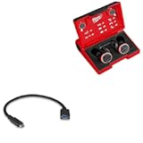 BoxWave Cable Compatible with Milwaukee REDLITHIUM USB Bluetooth Jobsite Ear Buds - USB Expansion Adapter&comma; Add USB Connected Hardware to Your Phone