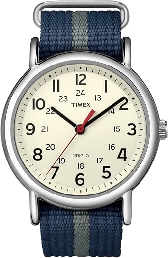 Timex Unisex Special Weekender Slip Through Quartz Watch with Analogue Display and Nylon strap