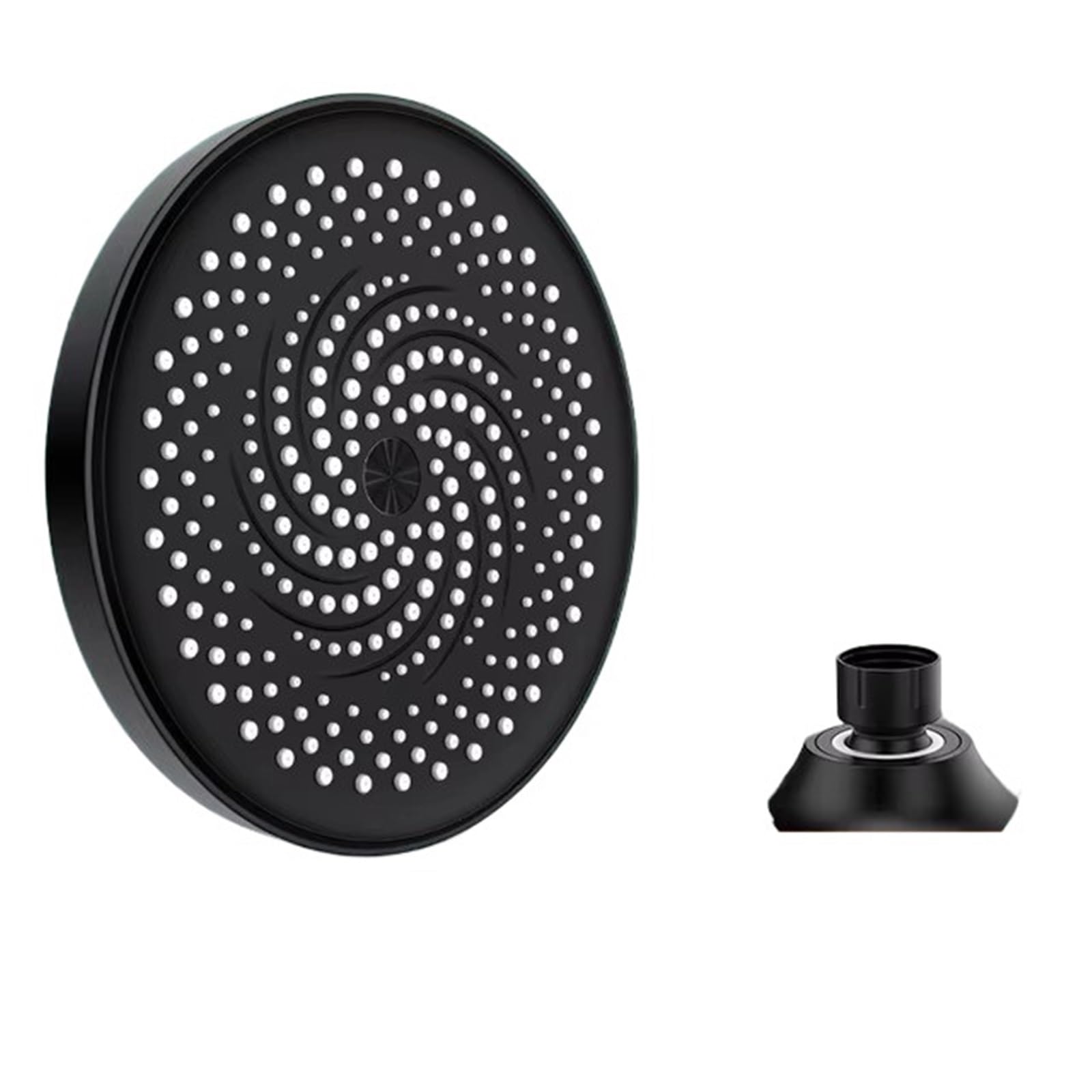 Pomme de douche pluie noire 275 mm haute pression pour résoudre le manque de débit