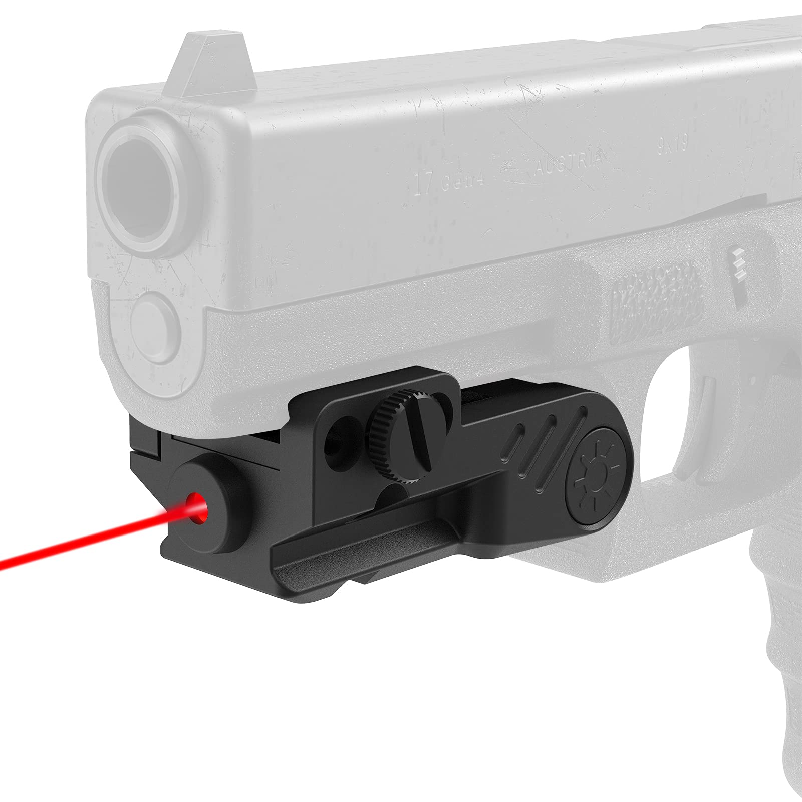 Green Pistol Laser Sight for Picatinny Rails,Magnetic USB Rechargeable Gun Laser Green Pistol Laser Sight for Picatinny Rails,Magnetic USB Rechargeable Gun Laser