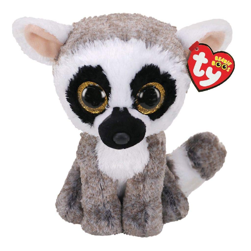 Beanie Boos Lemur Linus Multi Medium 9-Inch