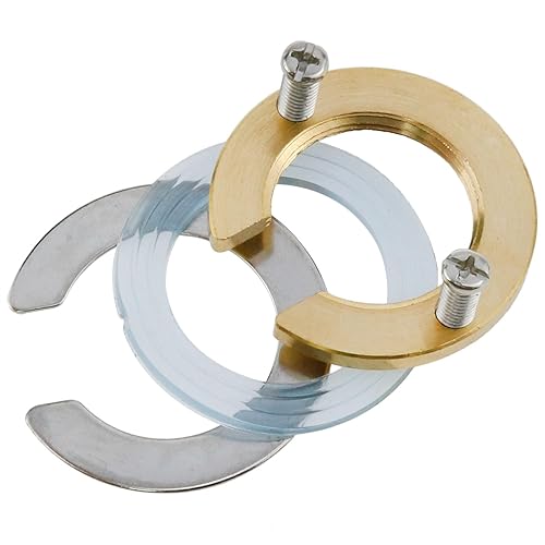 1 juego de tuercas de fijación para grifo, diámetro interior de 1.22 pulgadas1.220 in, juego de herramientas de fijación de grifo caliente y frío,