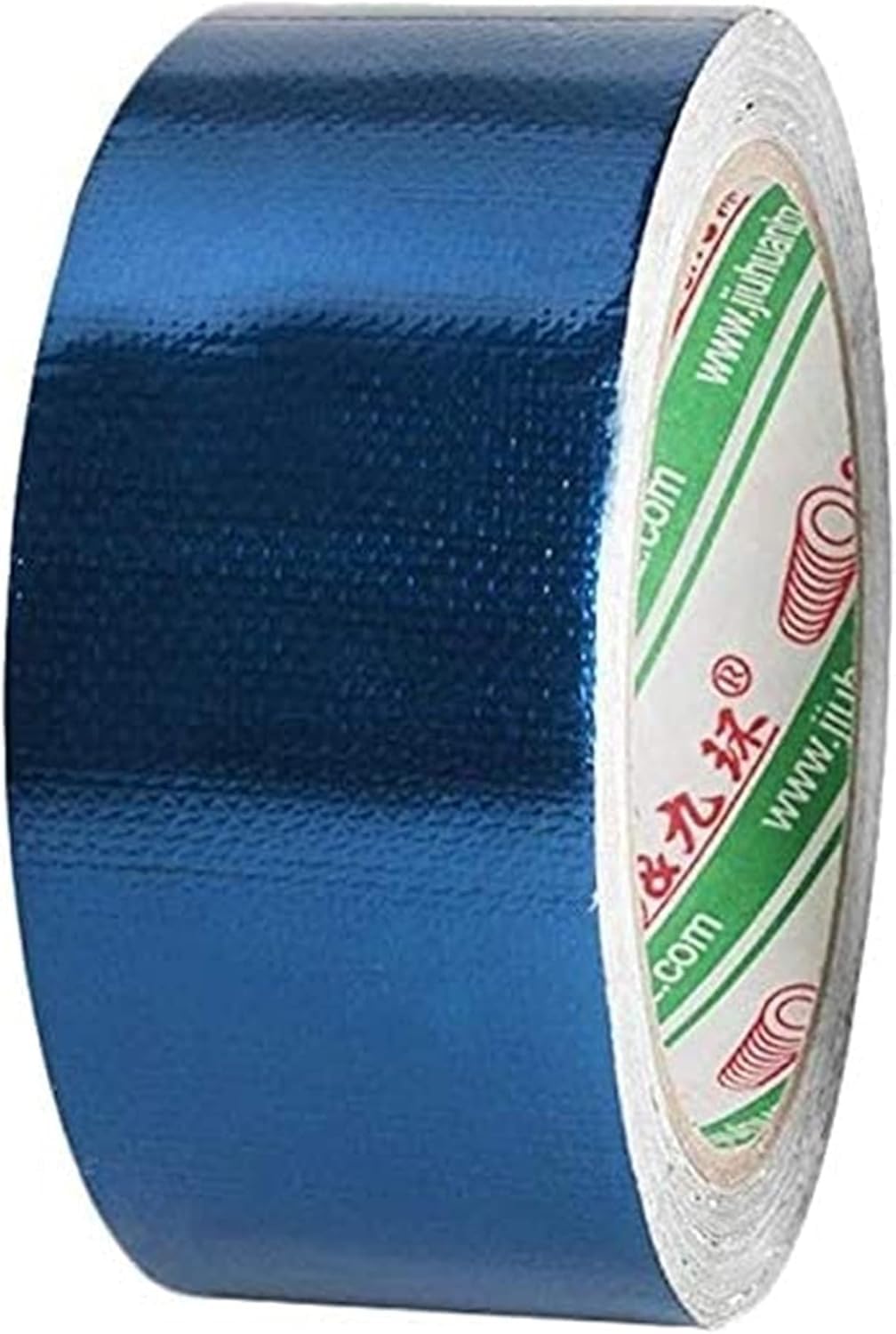 Nastro adesivo ad alto spessore, per riparazione teloni, tela impermeabile, per teloni, tende, tende, coperture, vele, condotto in tessuto spesso (blu, 45 mm di larghezza x 8 m di lunghezza)