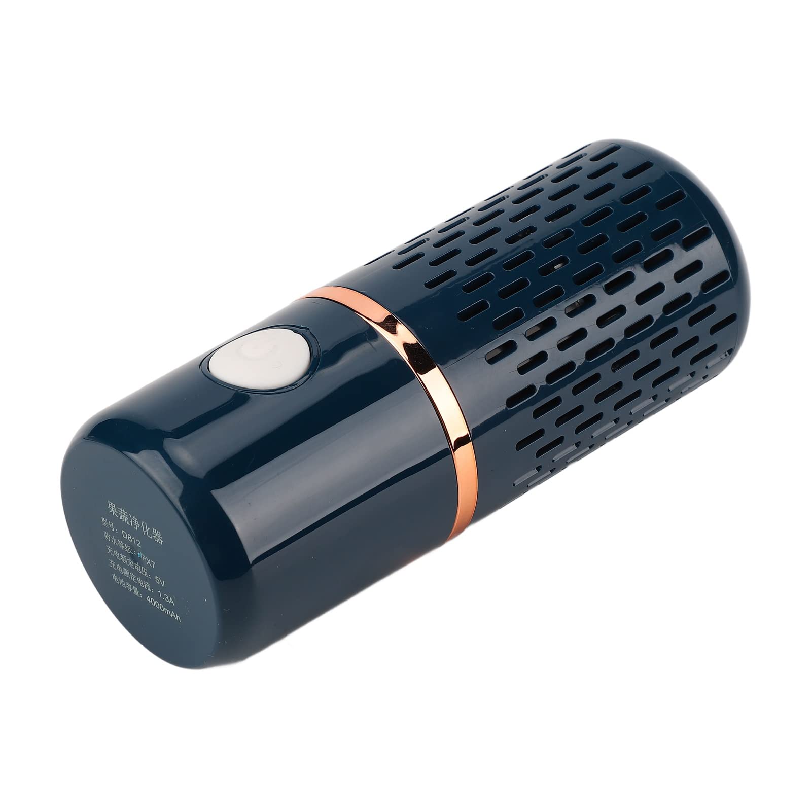 Mini NonAuto Vegetable Fruit Washer Purifier for Kitchen, Easy to Eat (Blue)