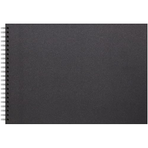Artgecko Classy Sketchbook A3 Landscape - 80 Pages (40 Sheets) 150gsm White Cartridge Paper
