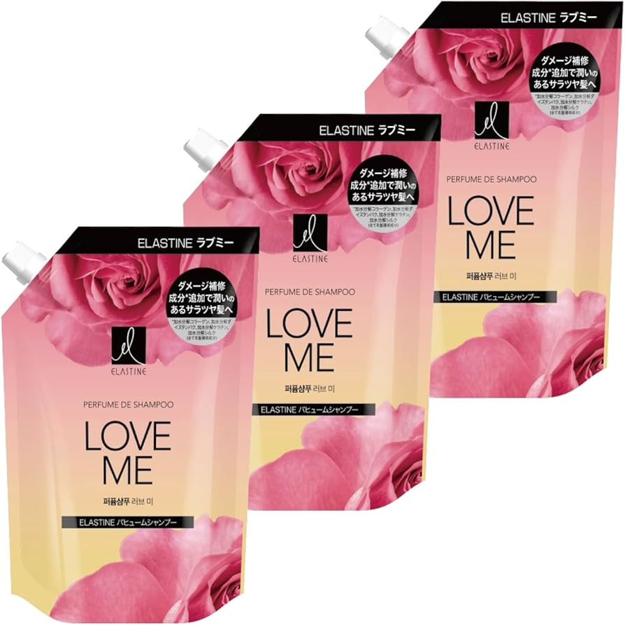 ⁑【3セット】パフューム　LOVE ME シャンプー＆コンディショナー Amazon | 【ELASTINE 公式】エラスティン パヒューム ヘアケア