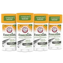 Arm & Hammer Essentials Charcoal Deodorant 4-Pack