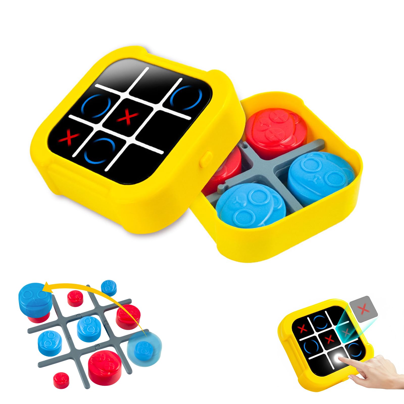 Amazon | Zoriva まるばつゲーム tictactoe ボード 消える おもちゃ 三