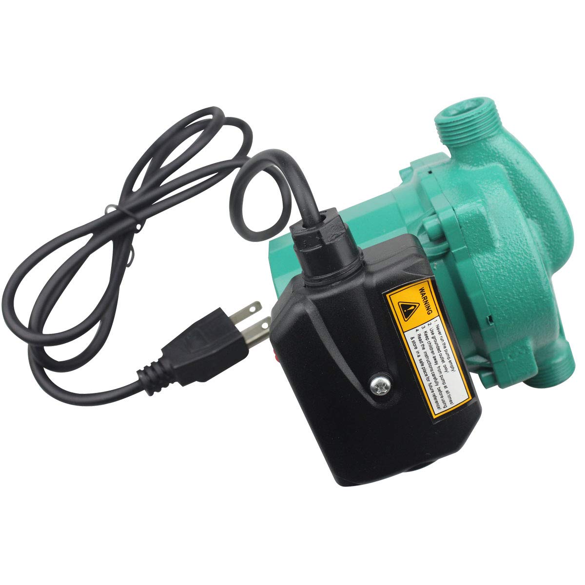 BACOENG Hot Water Recirculating Pump With Timer - Auto Start/Close, Stainless Steel, Ultra Quiet For Tank Water Heaters
