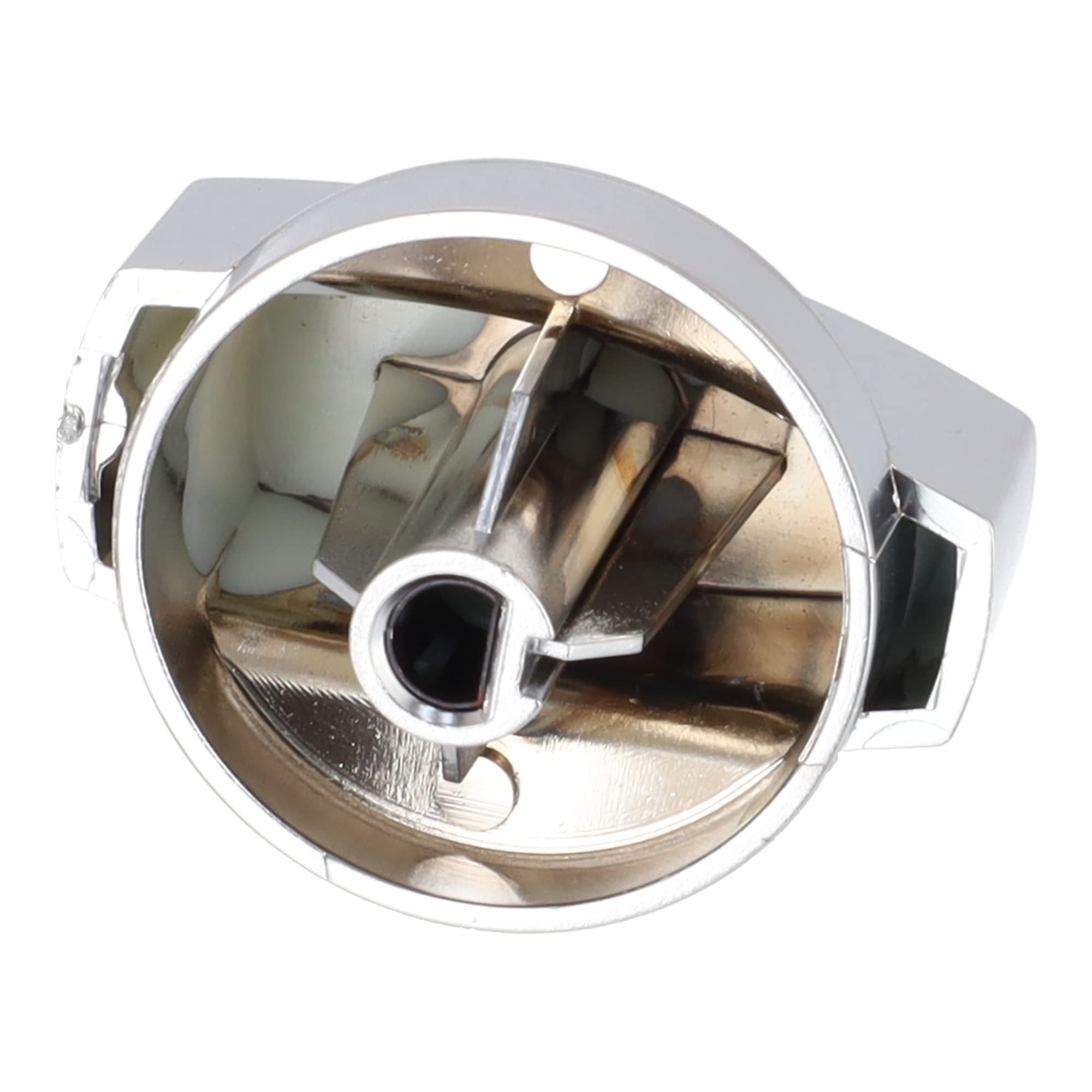 FIND A SPARE 2 Manopole di controllo per piano cottura e forno, per modelli Hotpoint Hot-Ari IX, Acciaio inossidabile, Argento