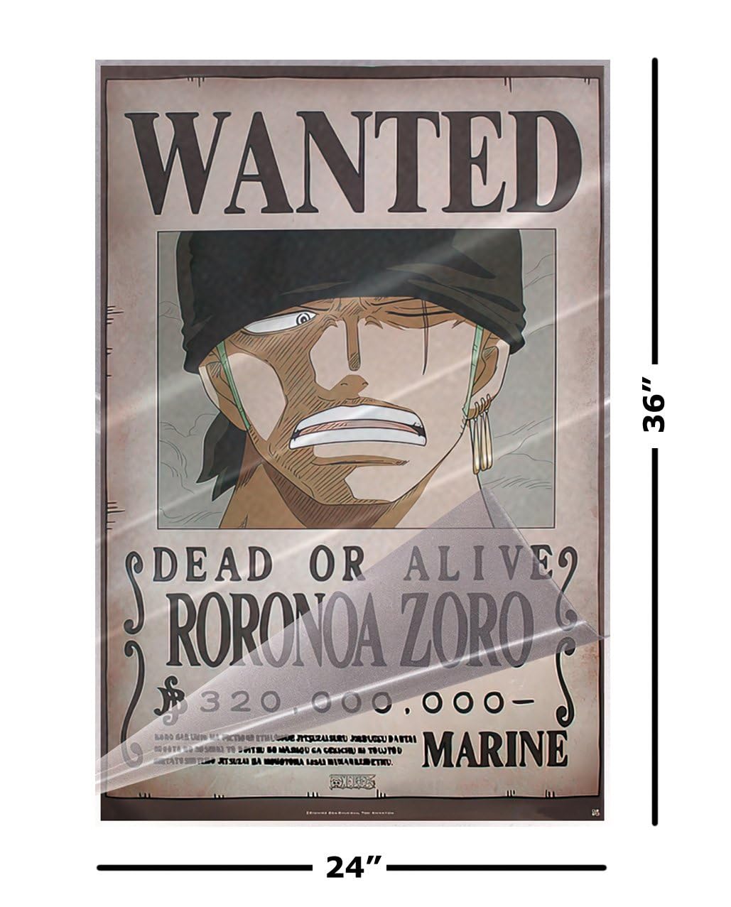 Amazon.com: One Piece - Anime TV Show Poster Set (Wanted: Monkey D