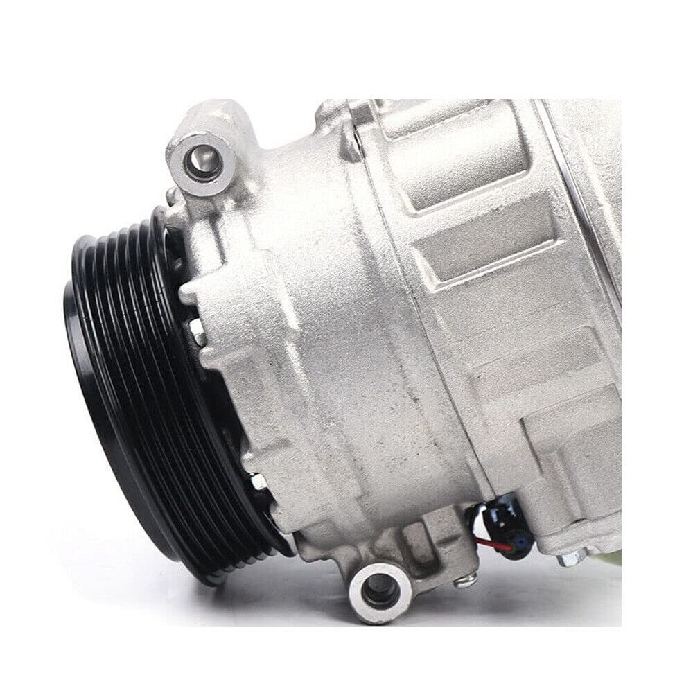 Kit de compresor, potencia de aspiración, velocidad del motor, reductor de presión, manómetro, lubricación con aceite, compresor de aire acondicionado, compatible con compresor climático