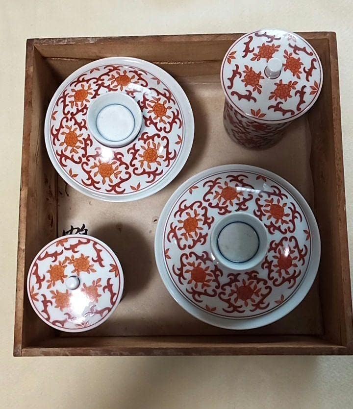 備前焼 夫婦湯呑(大・中) | 備前焼 夫婦湯呑 うつわ通販 土岐陶器店