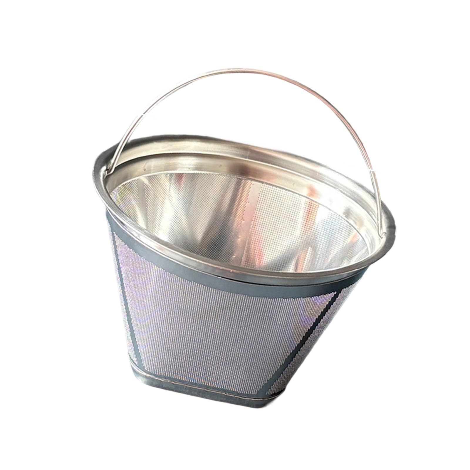 NEWFT 304 Stainless Steel Coffee Filter Fine Meshes Cone Metal Construction Espresso Machine Accessories