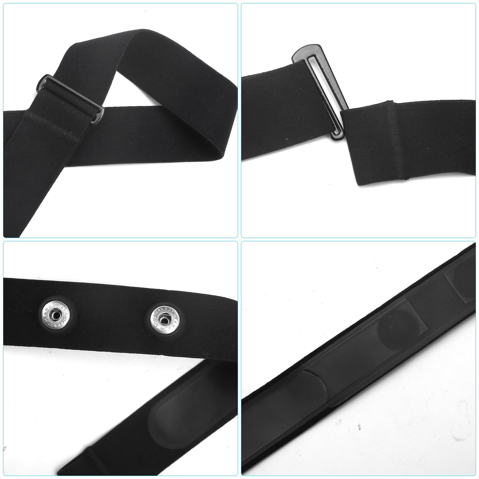 Zamieniony pas piersiowy V3, zapasowy pasek do ANT, regulowany elastyczny pas zastępczy, pasuje do Polar H1, H10, H9, H7, Garmin
