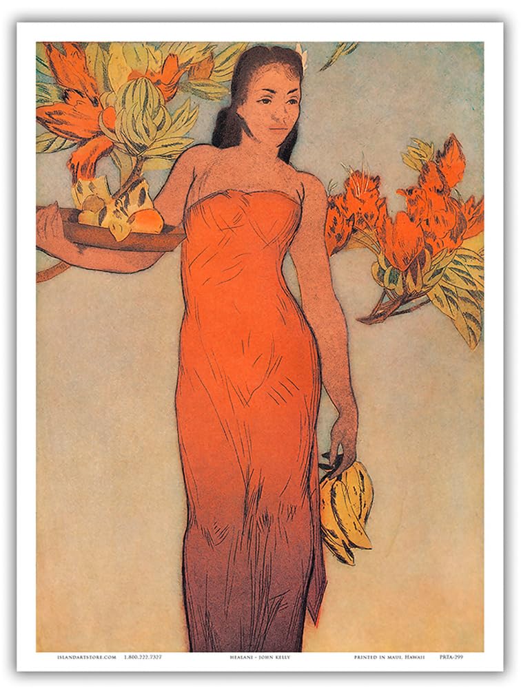Amazon.com: Healani - Hawaii - Royal Hawaiian Hotel Poster Print