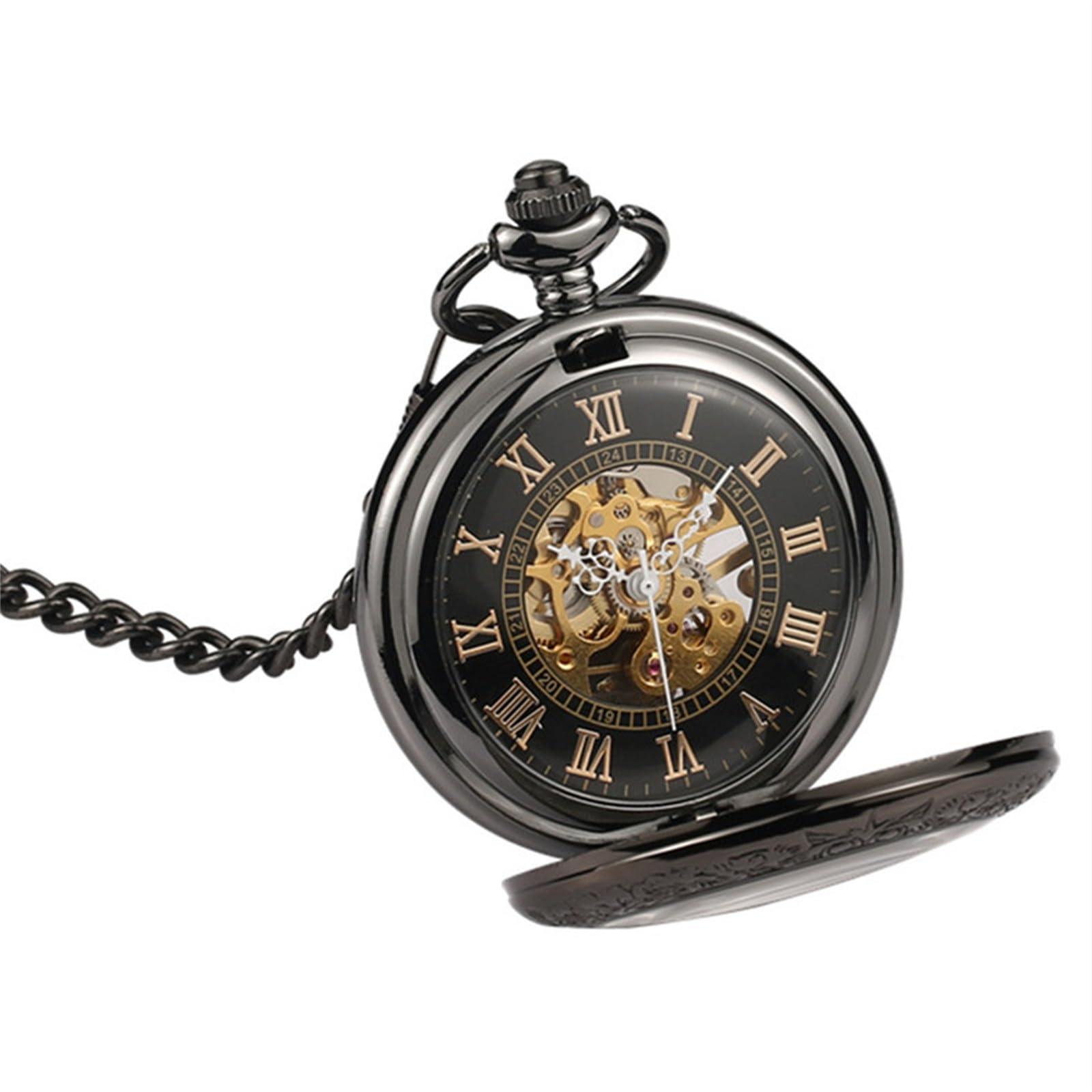 Orologio da Tasca da Uomo, retrò, semiautomatico Meccanico, Ideale Come Regalo di Compleanno o Anniversario.
