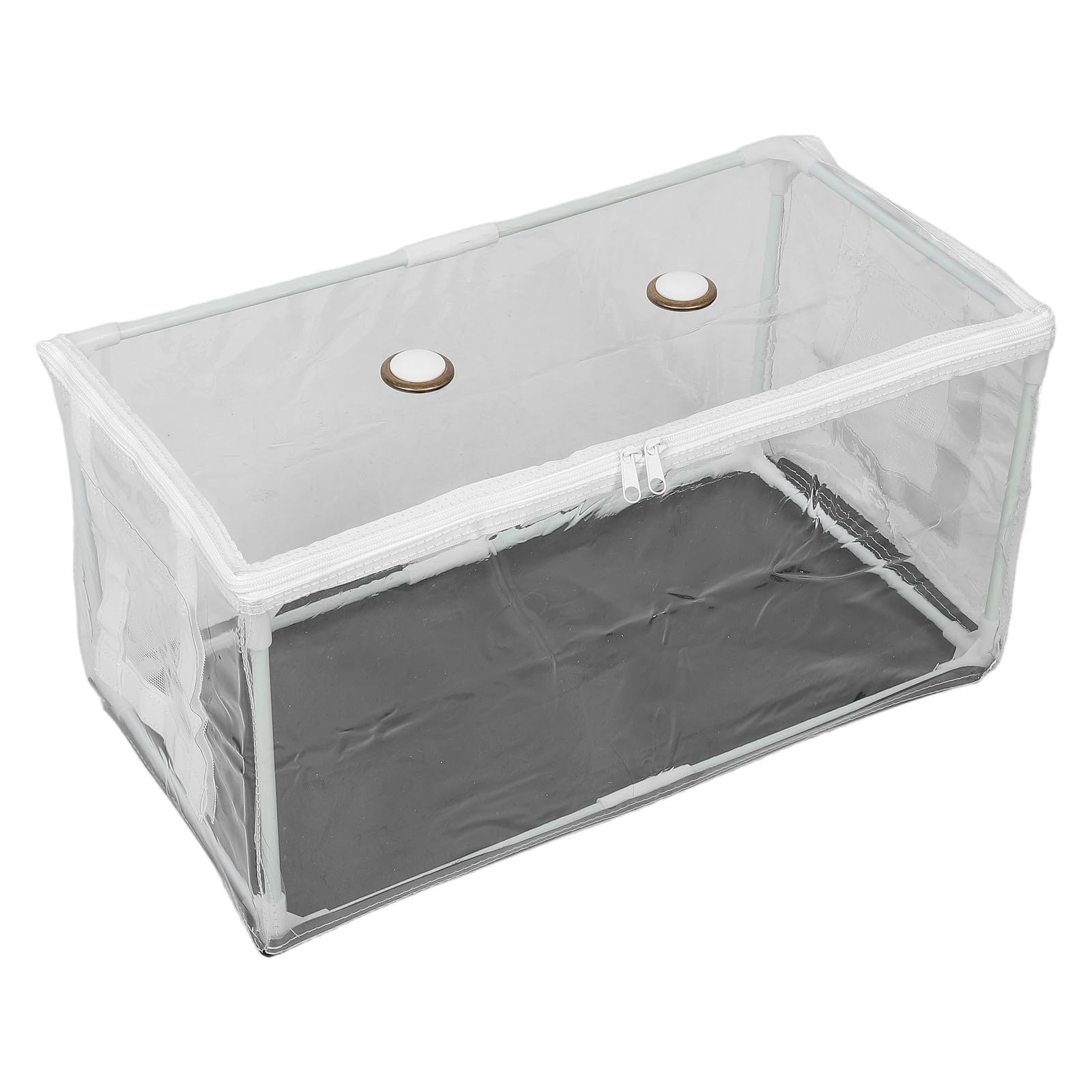 BESTonZON Tente de Culture de Champignons en PVC Transparent, Serre à Champignons Humide à contrôle d'humidité, 50 x 25 cm, pour Jardins et existantes