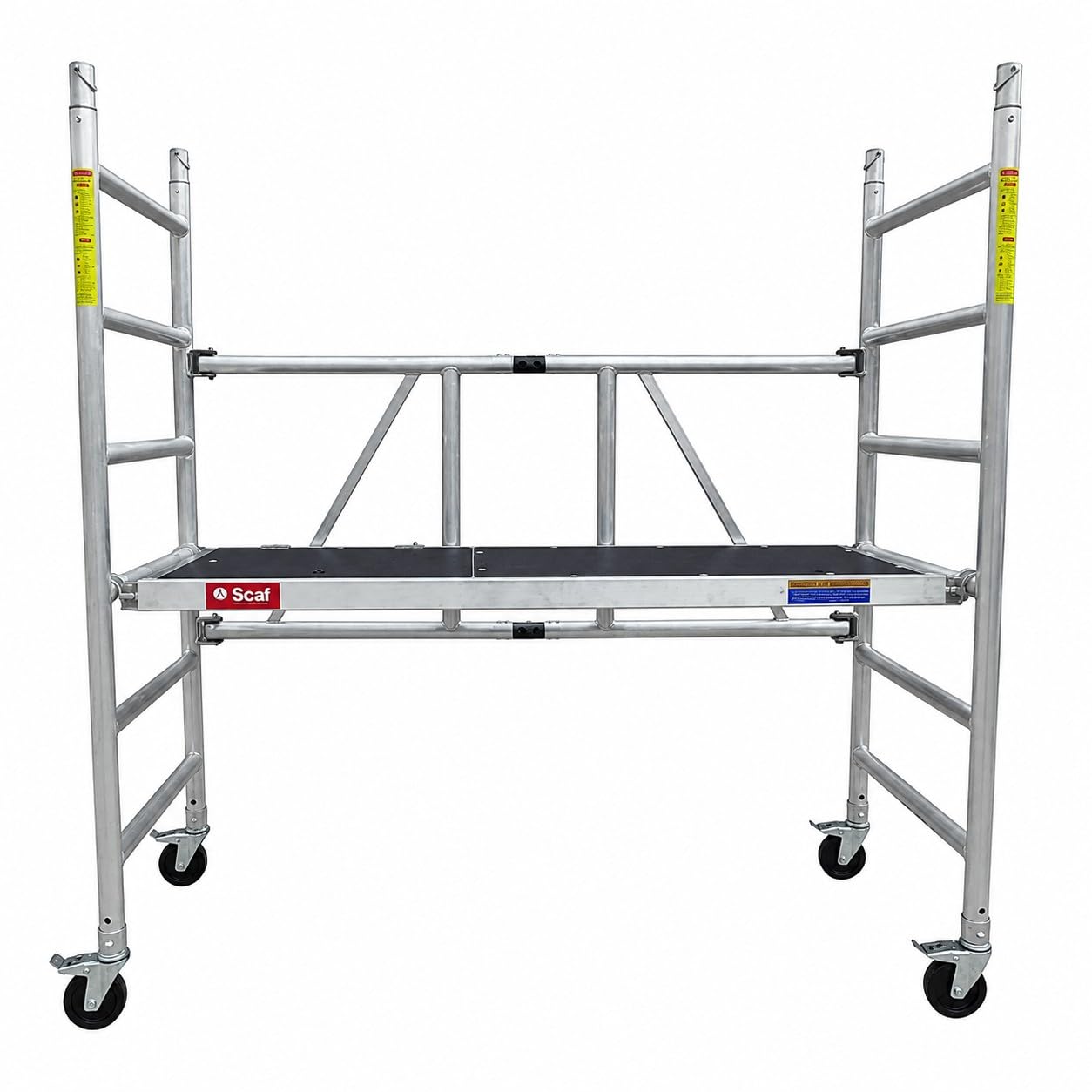 Andamio móvil COMPAX XL 1400 de aluminio con plataforma 1,40 m y altura de trabajo 3,44 m