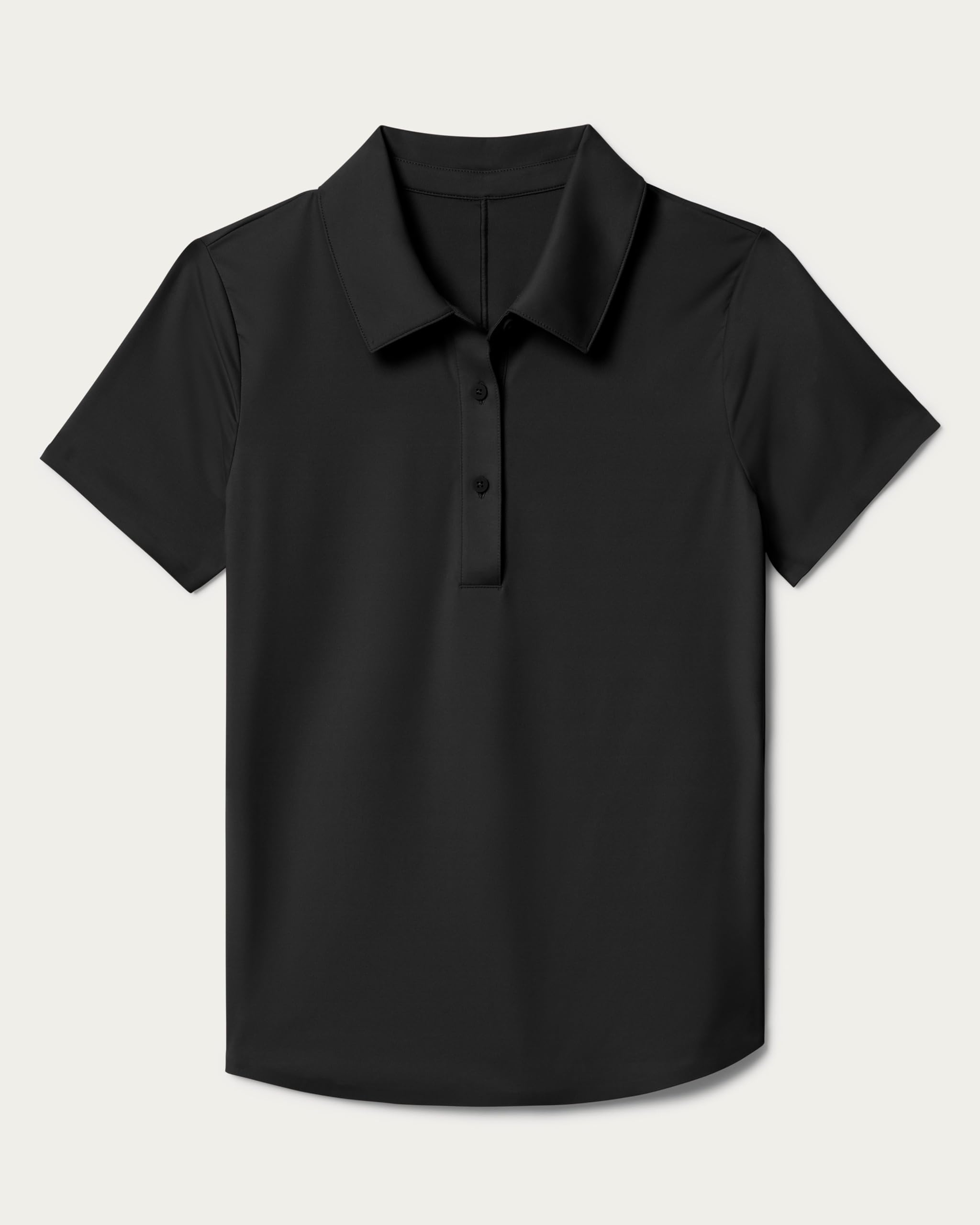 Rhone Women's Course to Court Polo (Black, S)