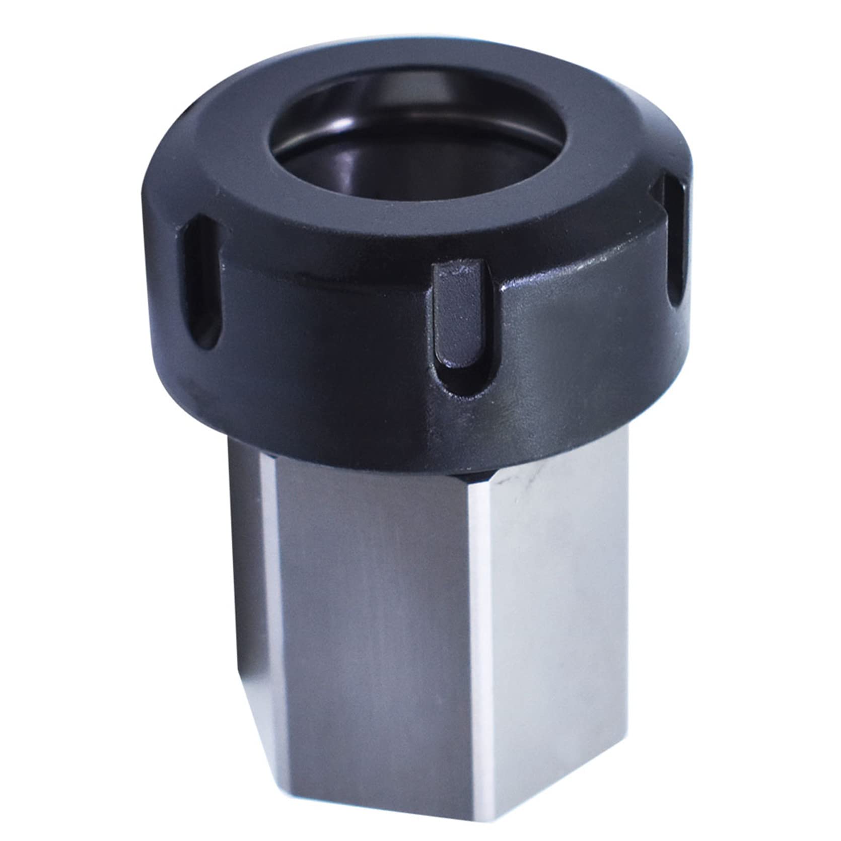 ER-40 Sechskant-Spannzangenblock-Halter Werkzeughalter für CNC-Drehmaschine Graviermaschine (ER-40 Hex)