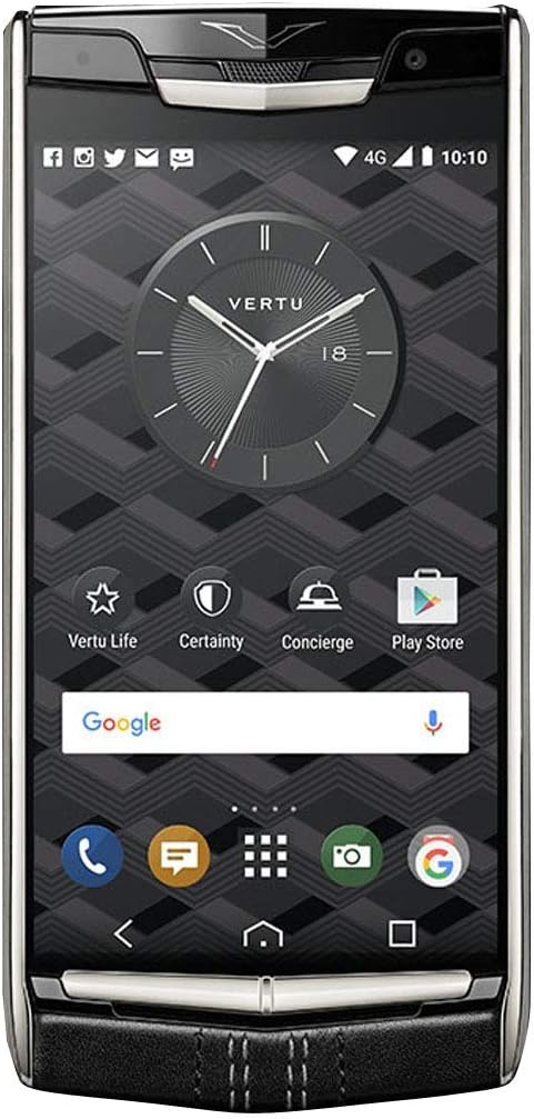 VERTU Signature Touch 5.2" Jet Calf Black 64 GB 4G Android Luxury Smartphone