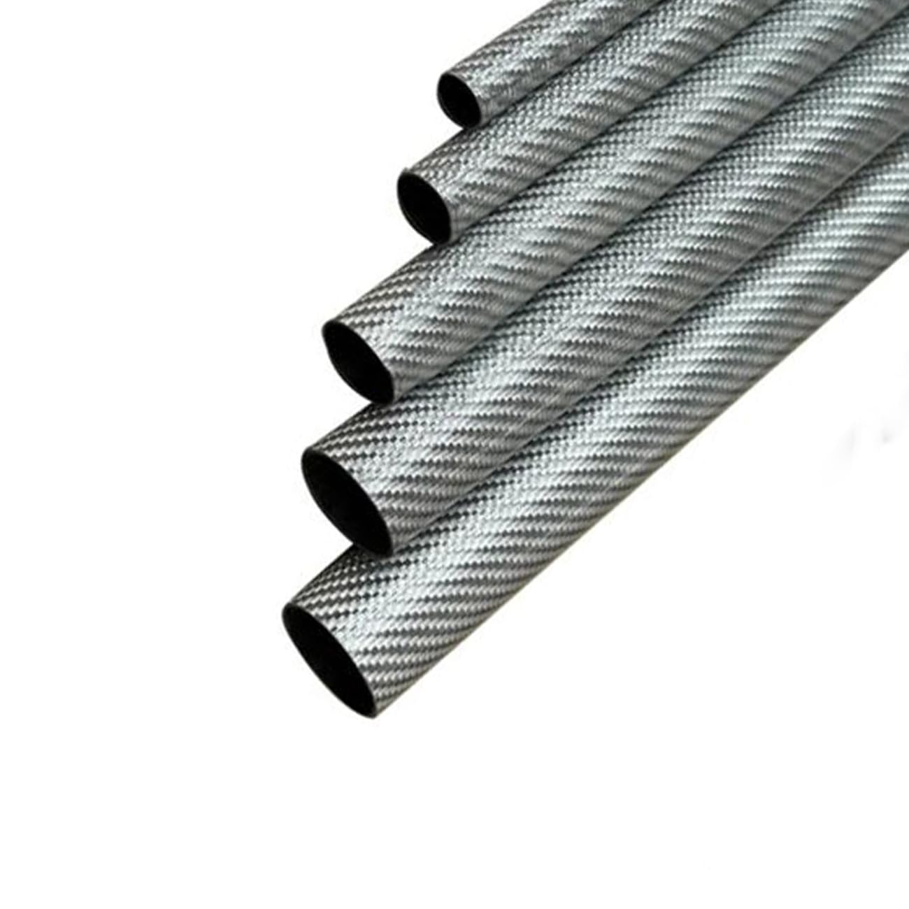 Tubi In Fibra Di Carbonio 8x6x330mm Per Droni RC - 2 Pezzi Superficie Opaca - Foto 7