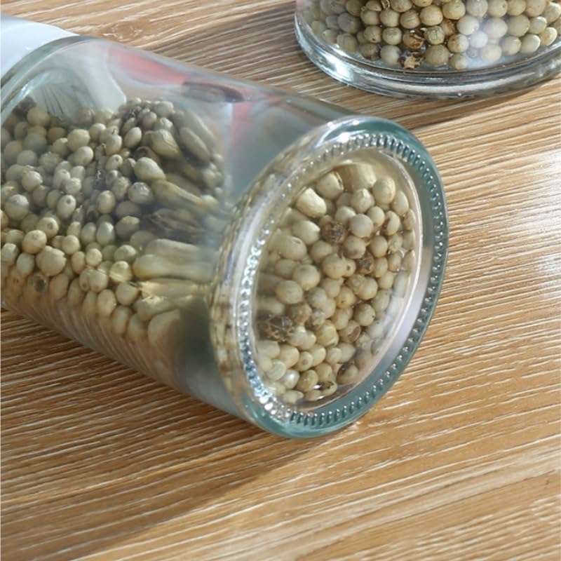 Household Pepper Grinder Kitchen Spice Bottle Glass Flavor