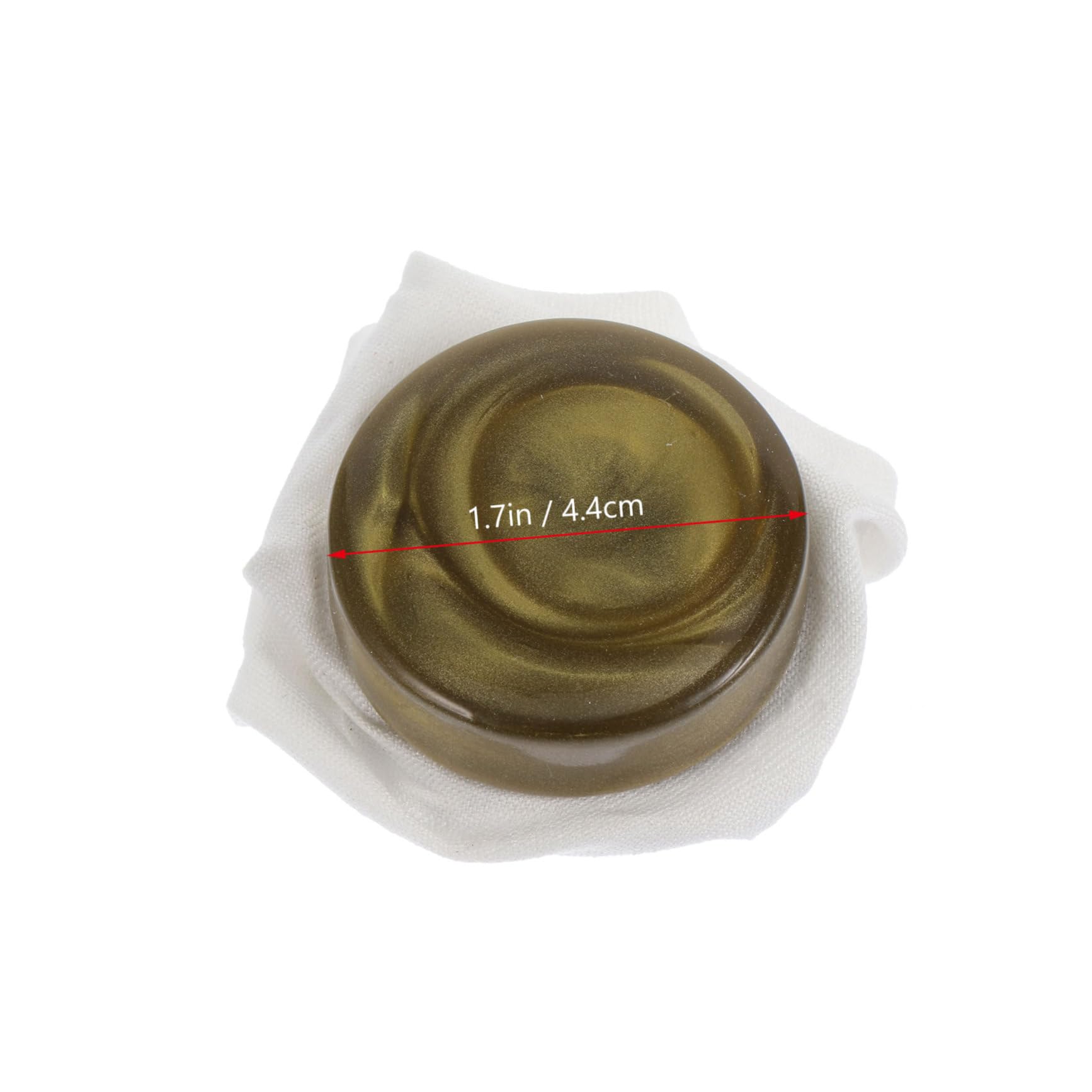 VICASKY Violin Sticker for Beginners Practitioners Olive Green Low Dust Low Powder for Instrument Maintenance