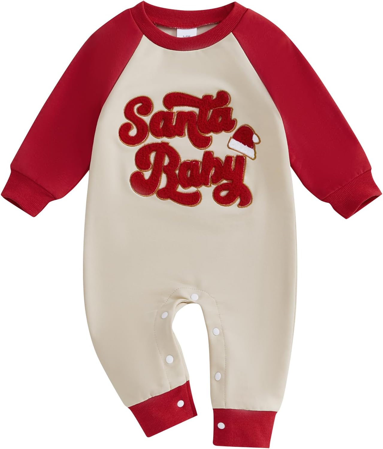 My First Christmas Baby Girl Boy Outfit Santa Long Sleeve One Piece Romper Newborn Infant Fall Winter Clothes