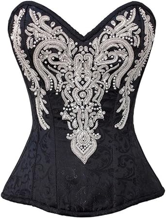 black bustier top plus size