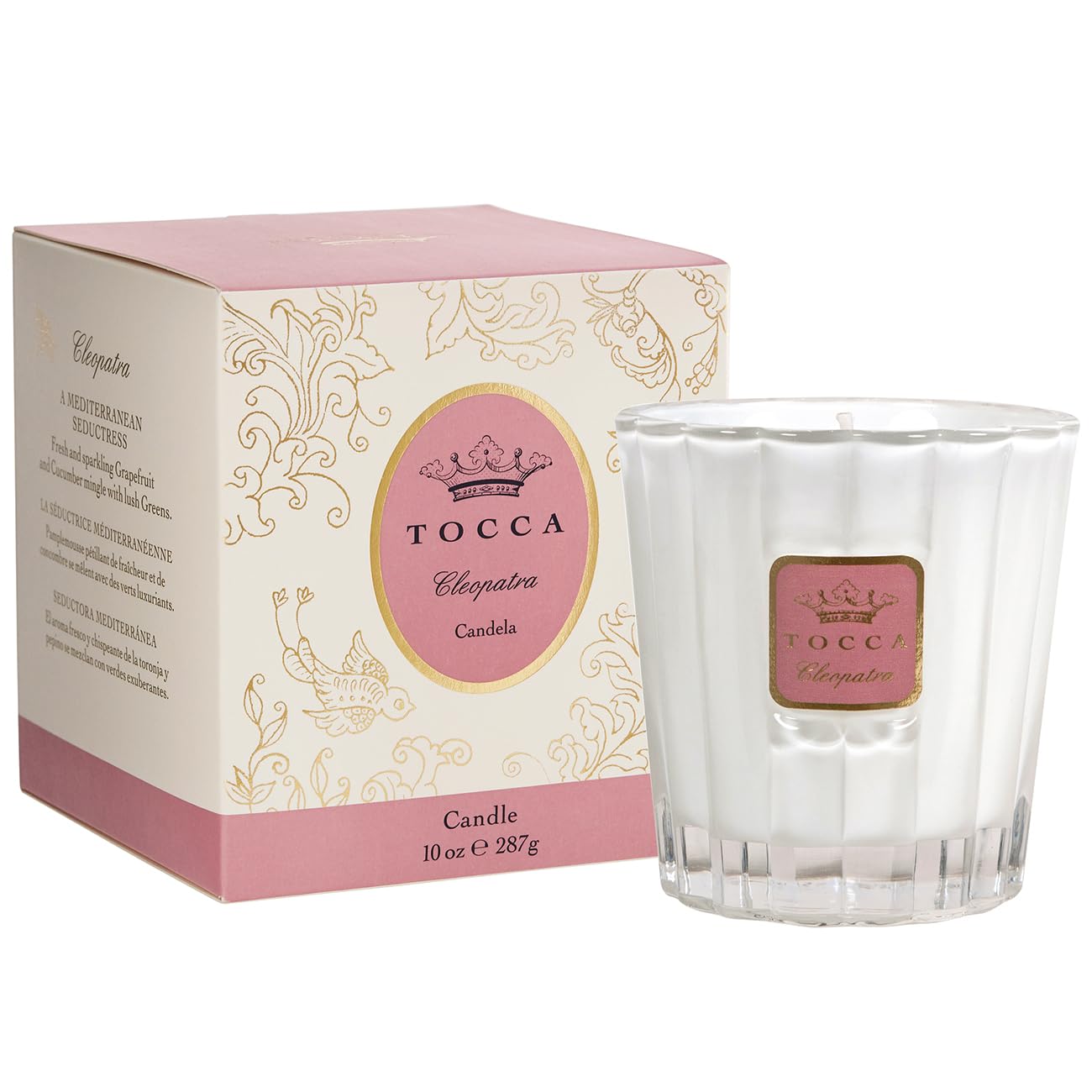 Amazon.co.jp: トッカ(TOCCA) キャンドル クレオパトラの香り 約287g