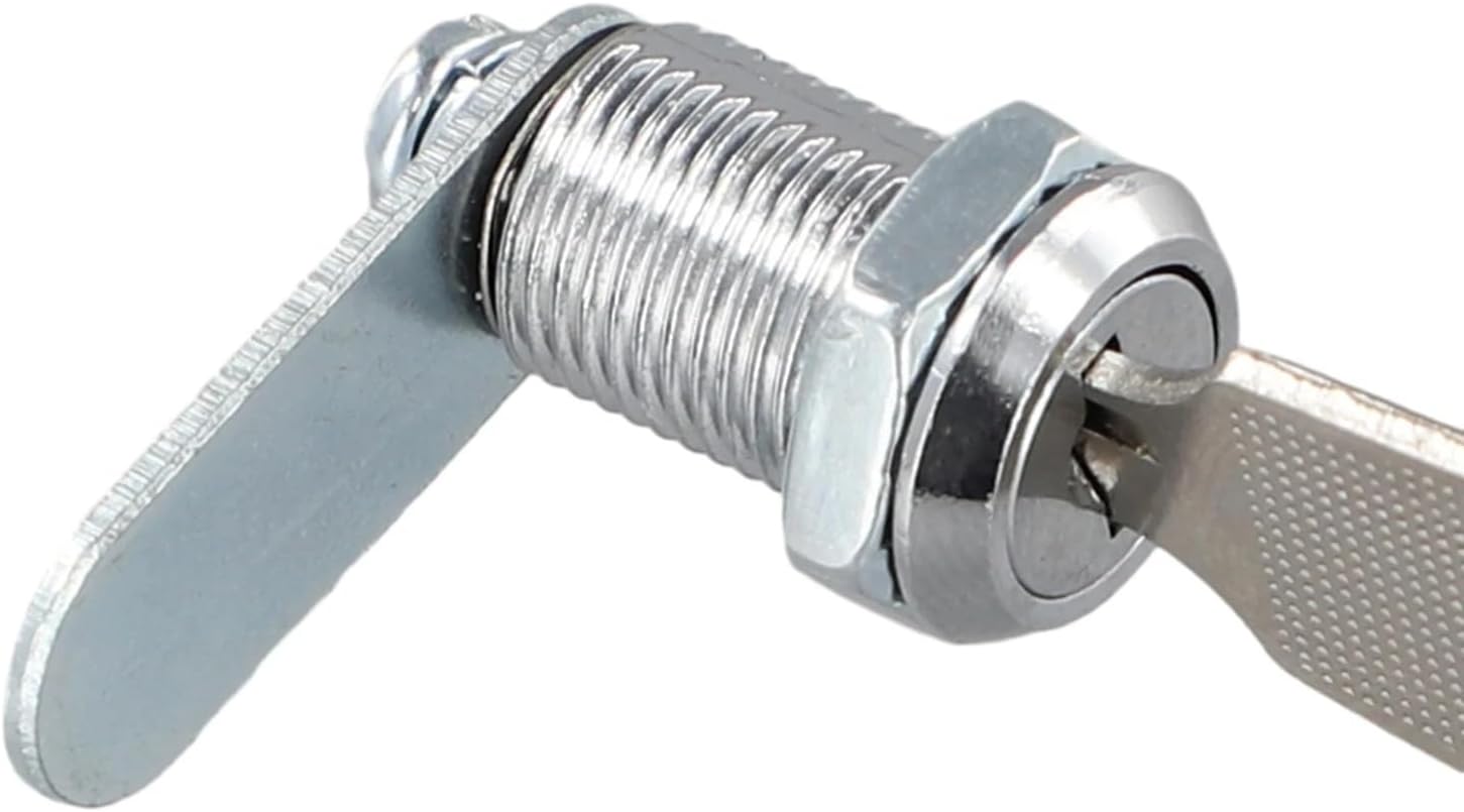 Aluminum Alloy Drawer Lock Cabinet Mailbox Filing Furniture Lock with Key Cabinet Lock Household Accessories 1Pcs