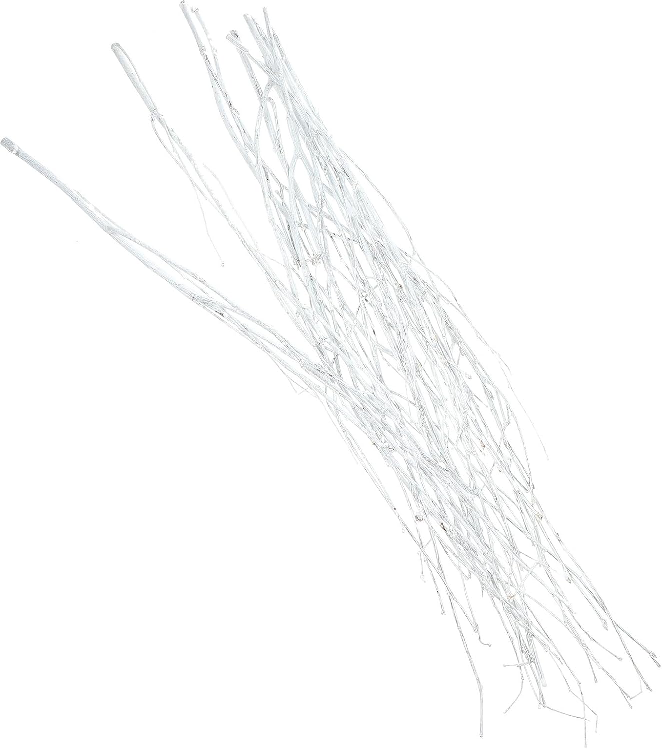 GARVALON 10pcs White Birch Dried Branches Home Ornament 50cm Decorative Twig Stems for Vase Floral Arrangement Party Supplies Tree Centerpiece