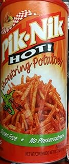 Pik-Nik Hot Shoestring Potatoes 8.5 Oz (Pack of 2)