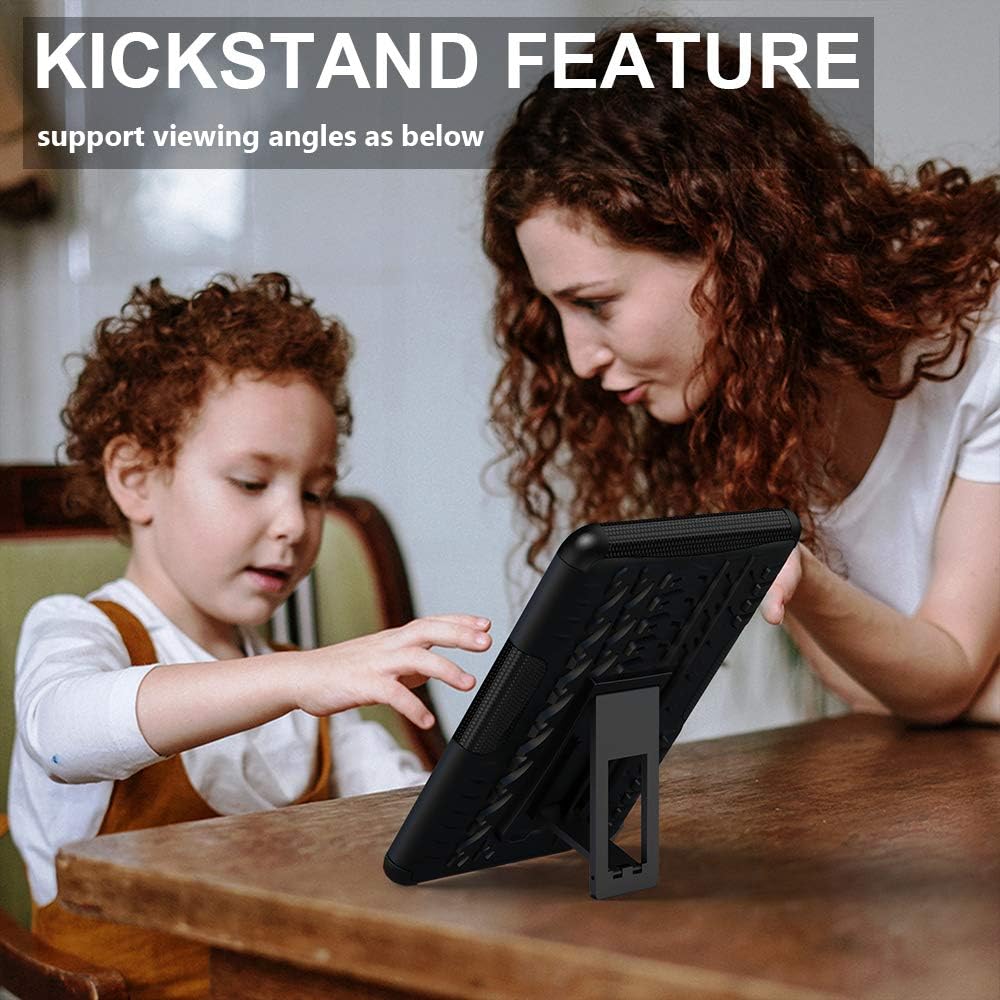 ROISKIN Dual Layer Heavy Duty Shockproof Impact Resistance Protective Case with Kickstand for 6 inches Papperwhite Case