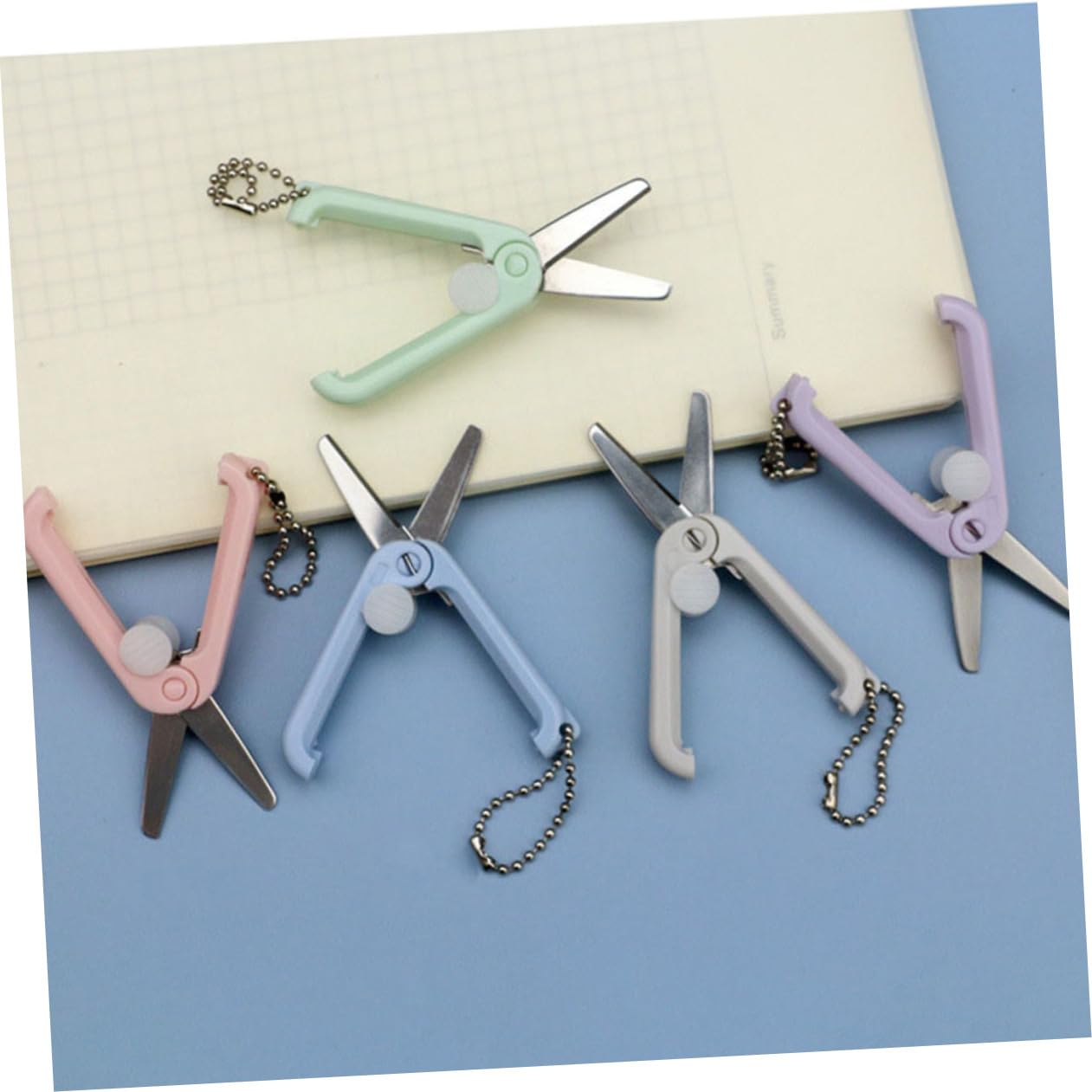 4 Ensembles Ciseaux De Bricolage Ciseaux Fantaisie Pour Machine À Broder Coupe-Décoration De Coupe De Fil D'Artisanat Pour Enfants 5 pièces * 4