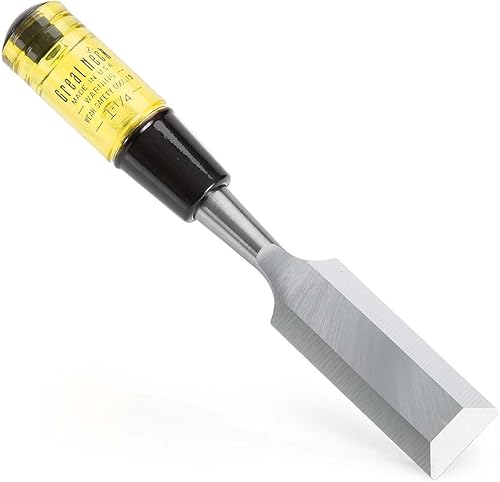 GreatNeck Cincel de madera de calidad profesional 1047 (1-14 pulgadas)
