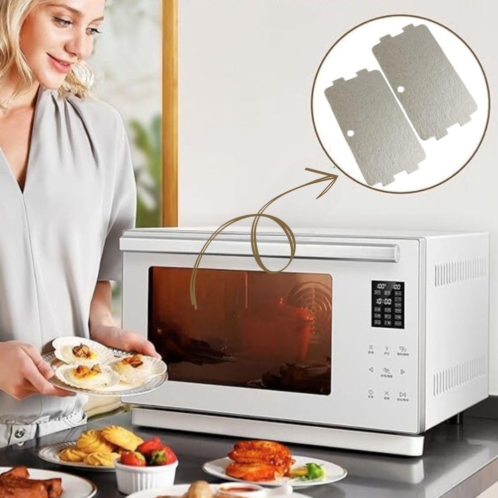 Samsung MS20A3010AH, MS20A3010AL, MW3000AM ile Uyumlu Mikrodalga Fırın Yansıtıcı Plaka 2'li