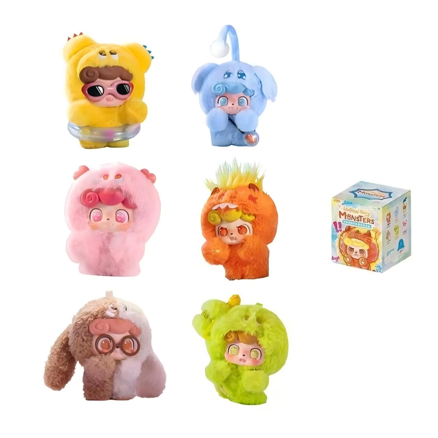 Amazon.co.jp: Q.Kid「情緒モンスター」シリーズ ぬいぐるみ