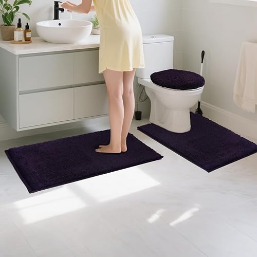 Miniatura 40 de Juegos de baño con cortina de ducha y alfombras