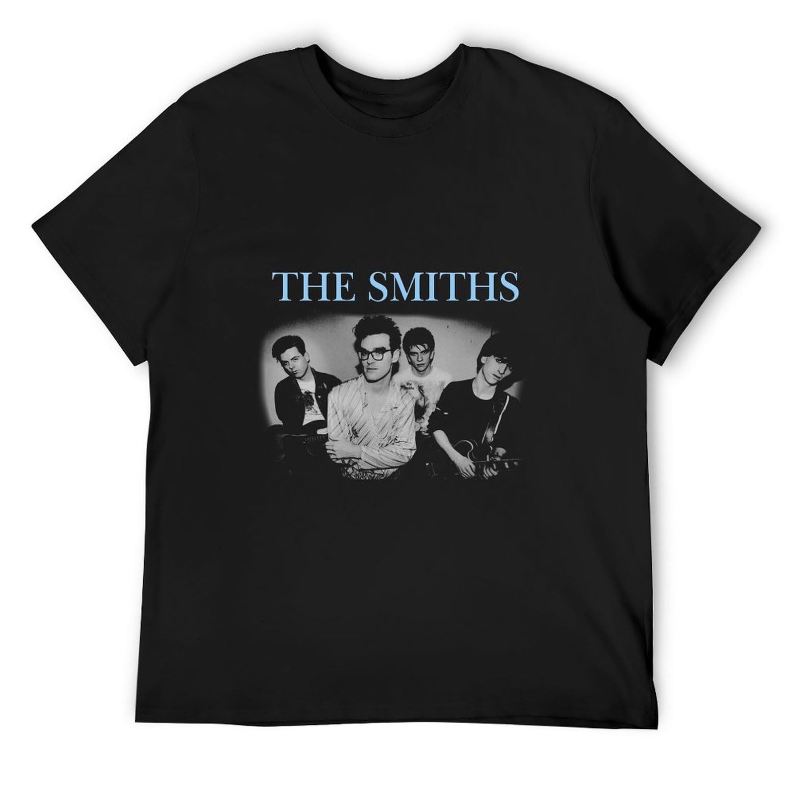 finireThe Smiths Vintage Mens T-Shirt The Smiths Music Band Black Shirt Black