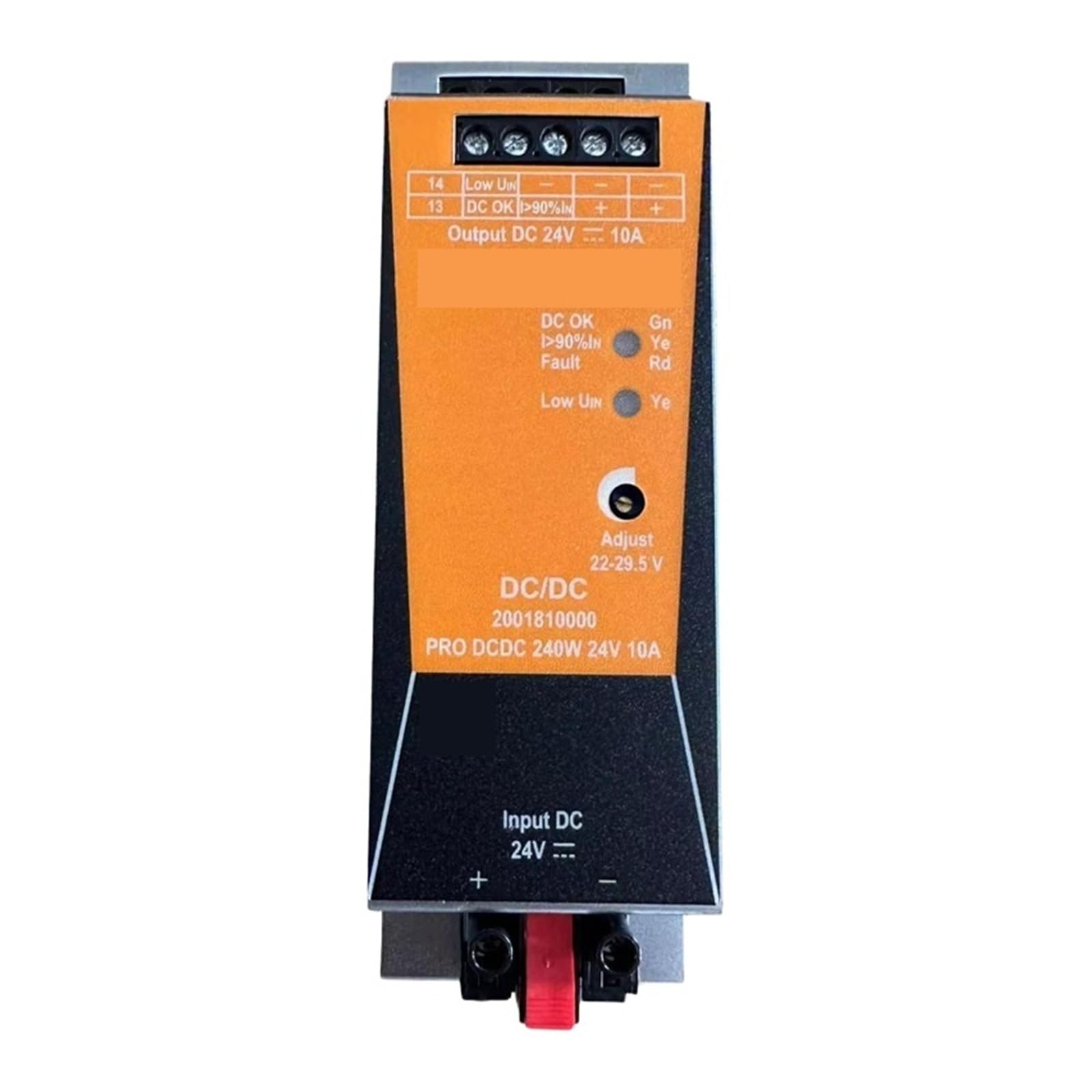 Alimentation industrielle 24V 10A contre les pannes de machines de production 240W