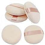 Joly Powder Puff for Makeup Face Powder Set of 5 (5 Pieces)