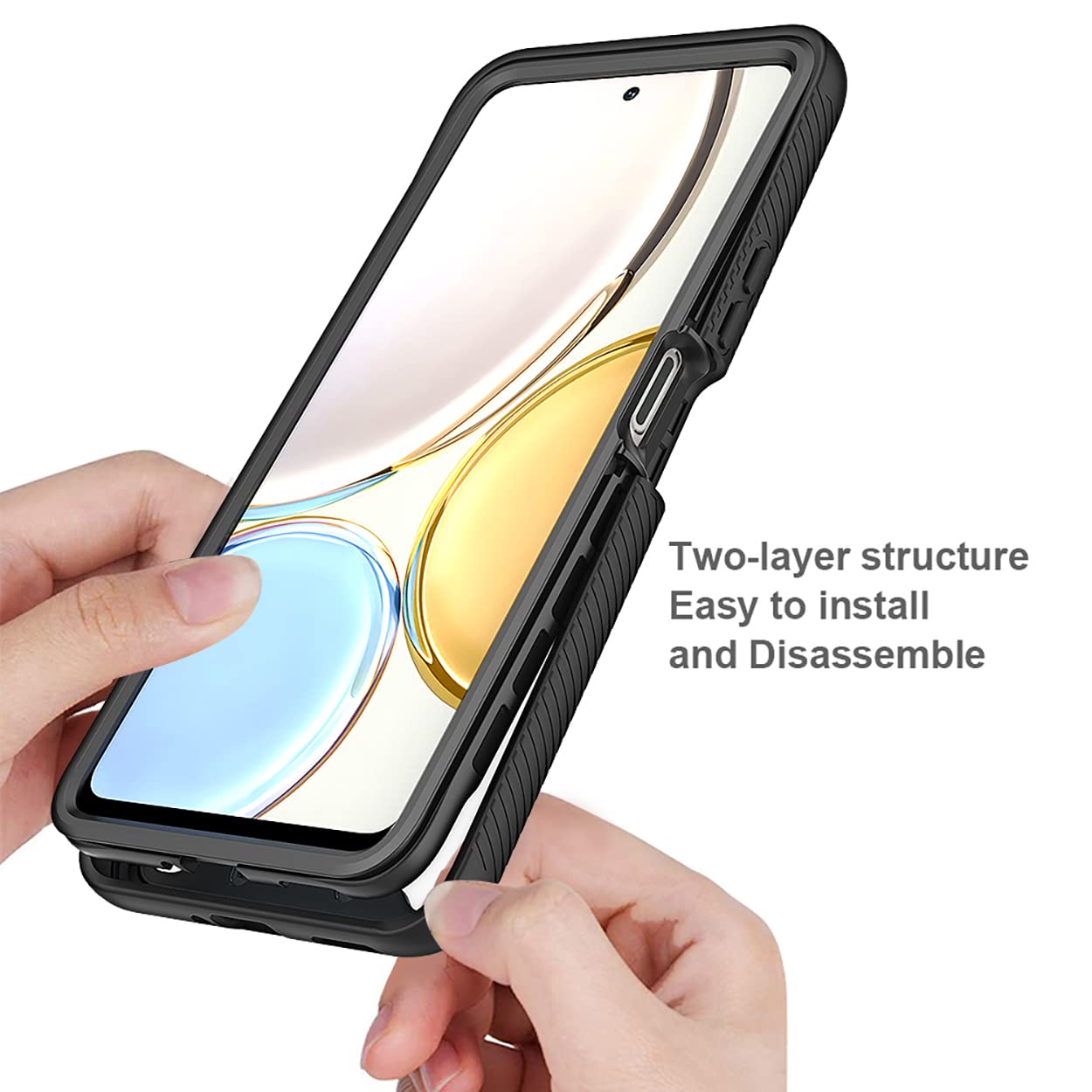 Coque Honor Magic 4 Lite 5G Ring Résistante - Ma Coque